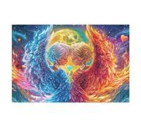 Ángel Galaxy Puzzle 1000 Piezas Juguete Educativo Familiar Interactivo Tiempo Feliz Rompecabezas 3D para Hombres Y Mujeres Construir Maquetas Desafío Intelectual 1000 PCS
