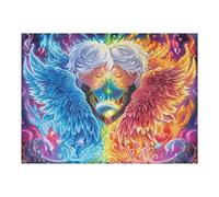 Angel Galaxy Puzzle 500 Piezas Portátil Familiar Tiempo Feliz Rompecabezas 3D para Familia Desafío Intelectual Maquetas Educativas Construir 500 PCS