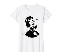 Ángel gótico Alicia enviado Desde Arriba Vintage Cartoon Camiseta gráfica económica