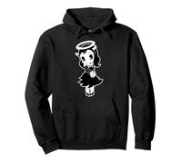 Ángel gótico Alicia enviado desde arriba Vintage Cartoon Sudadera con Capucha
