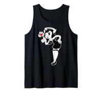 Ángel gótico de Alicia que sopla besos ángel gótico Camiseta sin Mangas