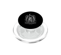 Ángel gótico Llorando bajo Las ruinas de la Luna Creciente PopSockets PopGrip para MagSafe