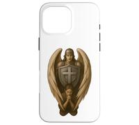 Angel Guarding Woman in Prayer Christian Praying Mother Carcasa para iPhone 16 Pro Max