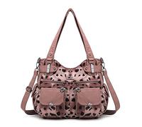 Angel Kiss - 5739-1 Mujer, (Pink - Leopard), Large