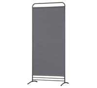 Angel Living Biombo con un Panel, Decoración Elegante, Separador de Ambientes, Divisor de Habitaciones, 80 x 180cm (Gris)