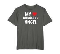 Ángel - Mi corazón le pertenece a Angel - Amor Camiseta