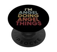 Angel Name Angel Personalized Name First Given PopSockets PopGrip Adhesivo