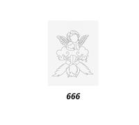 Angel Number 666 Composition Notebook - Duality & Reflection | 120 Grid Pages | Aesthetic Angel & Devil Design | Graph Paper Journal for Self-Discovery & Writing
