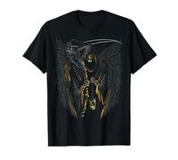 Angel of Death Grim Reaper Scary Halloween Ocult Dark Art Camiseta