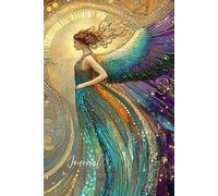 Angel of Light Journal: A Surreal and Elegant Notebook Featuring a Realistic Art Deco Angel with Iridescent Wings, Vivid Colors, Swirls, Sparkles, and ... Reflection, and Spiritual Inspiration