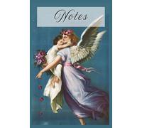 Angel of Peace Dot Grid Journal: 200 page lined and dot grid notebook featuring an angel and child