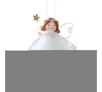 Angel Ornaments, Winter Hangable Decorations, Cute Christmas Pendant Set, Lightweight Festive Accent Pieces for Wall, Window, Mantel, Home, Party, Birthday, or Seasonal Display