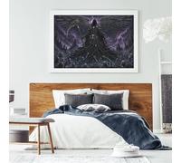 Ángel Oscuro de la Muerte Puzzle De Madera 1000 Piezas Adultos Y Niños,14 Años+,Regalo Ideal,Anti-estrés La Parca,Desafío,Deco Pared,Madera,Rompecabezas,Relax,Reto,Educativo (75x50cm)