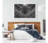 Ángel Oscuro de la Muerte Puzzle De Madera 1000 Piezas Adultos Y Niños,14 Años+,Reto,Anti-estrés La Parca,Rompecabezas,Deco Pared,Regalo Ideal,Madera,Desafío,Relax,Educativo (75x50cm)