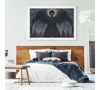 Ángel Oscuro de la Muerte Puzzle De Madera 500 Piezas Adultos Y Niños,Regalo Ideal,Anti-estrés La Parca,Reto,Rompecabezas,Deco Pared,14 Años+,Relax,Desafío,Madera,Educativo (52x38cm)