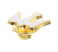 Angel Peace Brooch Pendant Enamel Pin Memorial Religious