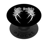Ángel perdido con alas Oscuro subterráneo Moda PopSockets PopGrip Adhesivo