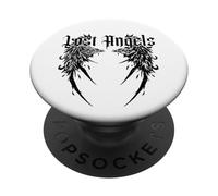 Ángel perdido con alas Oscuro subterráneo Moda PopSockets PopGrip Adhesivo