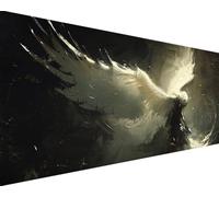 áNgel Pintar por Numeros Adultos Sin Marco Cuadros para Pintar por Numeros Niños DIY para con Pinceles Ala Pintura por Numeros Pigmento Acrílico Painting by Numbers Niños (Sin Marco) (30x60cm) 0-7