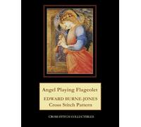 Angel Playing Flageolet: Edward Burne-Jones Cross Stitch Pattern