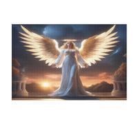 Angel Puzzle Games for Adults Y Niños - for Creativity And Mindfulness - Challenging Jigsaw Puzzles 1000 Piezas for Family (75 × 50 cm)