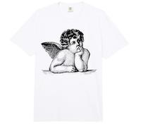Ángel Rafael Artista Cupido Querubines San Valentín Madonna Comfort Colors Adult Heavyweight T-Shirt