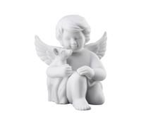 Ángel Rosenthal Con Bambi Grande Blanco Mate 14 Cm