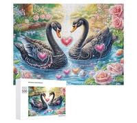 Ángel Rubio con fénix en Flor Puzzle 500 Piezas para Familia Actividad De Grupo Cooperación Familiar Regalo para Reunión 500 PCS