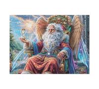 Ángel Santo Padre fe Religiosa Espiritual Puzzles 500 Piezas Alivio Estrés Familiar Rompecabezas 3D para Toda La Familia Juguete Educativo Desafío Intelectual 500 PCS