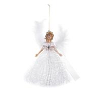 Angel Tree Topper- Christmas Tree Topper Angel Hat | 25g Top Angels Statue Trees | Cute Pendant For Youth Adult Child Nursery Front Door Garden Ceiling Wedding Favors