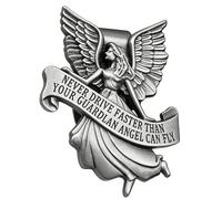 Angel Visor Clip for Car - 3D Visor Decoration Core Keyword Vehicle Interior Ornament Cute | Elegant Car Accessory with Women Drivers Daily Commute Urban Driving Road Trip Birthday Holiday Trucks Seda