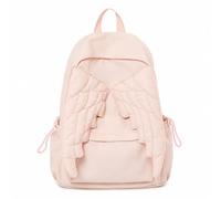 Angel Wing Backpack for Women, Large Capacity Nylon Rucksack (Pink)