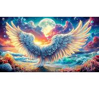 Angel-Wings 1000 Piezas Puzzle de Papel Reciclado Juego Educativo relajación para Adultos y niños de 12 años y más 70x50/1000pcs