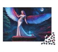 Angel Wings Fantasy Artwork Puzzle Imposible,desafío for Adults Juego Educativo 1000 Piezas Obra De Arte De Juego De para Adultos, Regalos A Partir De 14 Años 52x38cm/1000pcs