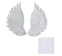 Angel Wings Mold Set - Baby Cherub Silicone Mould Kit | Durable Heat-Resistant Food-Grade Material with SMOTH FINISH, Reusable Sugar Craft Mold for Fondant, Candy, Chocolate, Resin, Candle, Cake