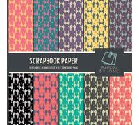 Angel Wings Pattern Scrapbook Paper: Pattern Scrap Paper for Scrapbooking, DIY Projects, Arts and Crafts, Junk Journals, Card Making | 30 One-Sided Sheet | 8.5" x 8.5"