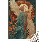 Angel Wings Wall Art Print Puzzle Imposible,desafío for Adults Juego Educativo 1000 Piezas Obra De Arte De Juego De para Adultos, Regalos A Partir De 14 Años 70x50cm/1000pcs