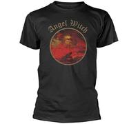 Angel Witch Angel Witch Mens Outdoor Graphic T-Shirt T-Shirt Black 3XL