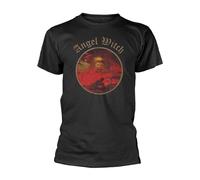 Angel Witch by Angel Witch Unisex 100% Cotton Short-Sleeve T-Shirts Black XXL