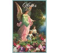 Angel With Children: 200 Page Dot Grid and Lined Journal for Notes and Doodles