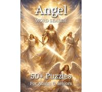 Angel Word Search Puzzle Book: Word Searches with Easy to Read Print about the Bible, Heaven, Glory and More | 6x9 inches, 110 pages | 50+ Puzzles ... Gift for Vacations, Holidays and Relaxing