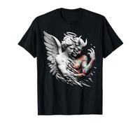 Ángel y Demonio Art Color Tattoo Camiseta