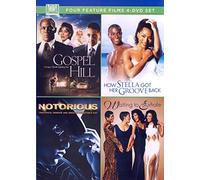 Angela Bassett Four Feature films (Gospel Hill / How Stella Got Her Groove back / Notorious / Waiting to Exhale)