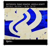 Angela Hewitt – Klaviersonaten Op.2 2; Op.10 1; Op.78 – Hyperion