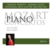 Angela Hewitt – Mozart: Conciertos para piano n.º 22 y 24 – CD – Hyperion