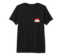 Angela, Hola, mi Nombre es Name Tag, Badge Camiseta Premium
