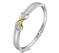 Angelady"Por los Siglos de los Siglos Pulsera para Mujer Pulseras Infinity Brazalete para Niñas Regalo de Boda, Aniversario, día de la Madre Brazalete Regalo para Ella