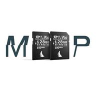 Angelbird AV Pro SD MK2 - Tarjeta de Memoria 128 GB UHS-I V30 U3 Clase 10 para Nikon, Paquete de 2