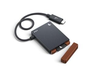 Angelbird Lector de tarjetas PKT CFexpress A, para tarjetas de memoria CFexpress tipo A, transferencia rápida de datos, descarga ininterrumpida, actualizaciones seguras de firmware