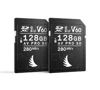 Angelbird Match Pack - Tarjeta de Memoria AV Pro SD MK2 de 128 GB UHS-II V60 U3 Clase 10 para Nikon, Paquete de 2
